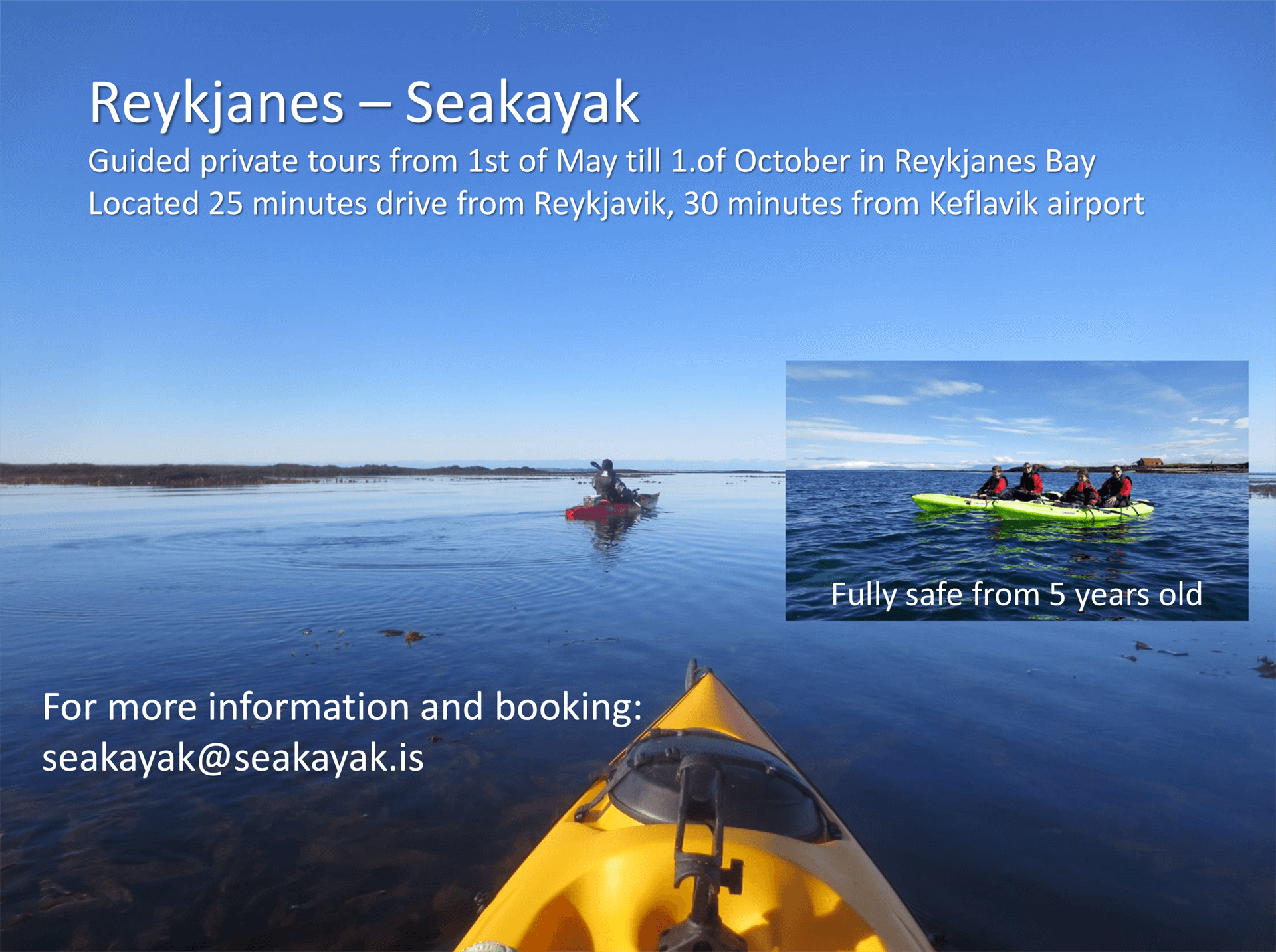 Reykjanes - Seakayak